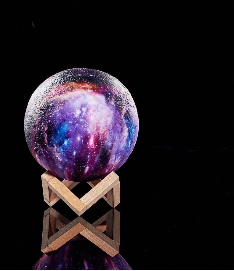3D Printing Lunar Light Painting Creative Gift Night Light