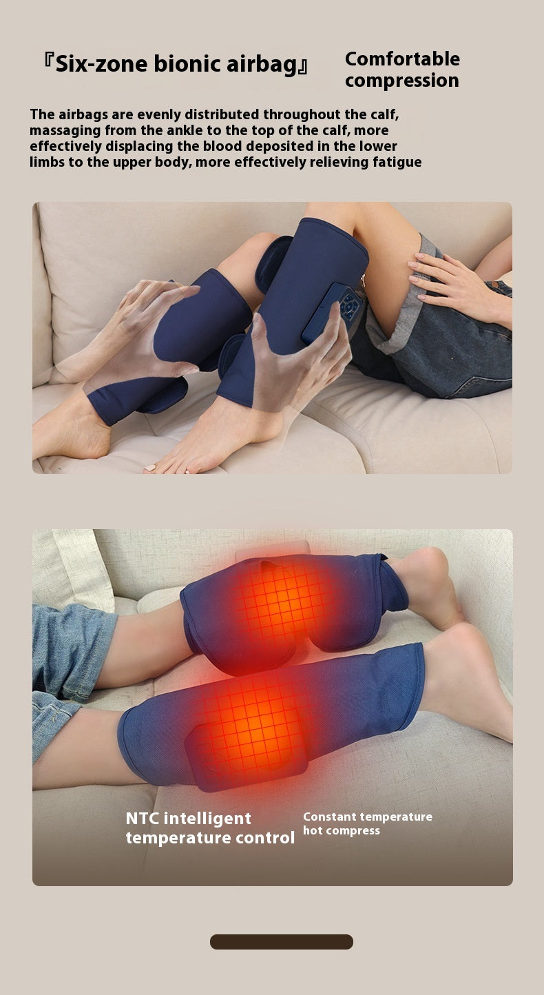 Leg Massage Instrument Calf Airbag Heating Massager