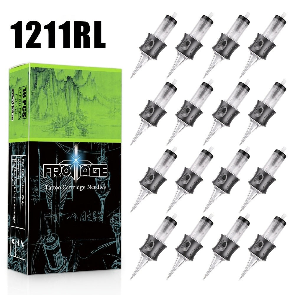 Tattoo Cartridge Needles with Frotage Label, 26 Retained RL RLT RS CM and M1 Cartridge Size Options — image 10