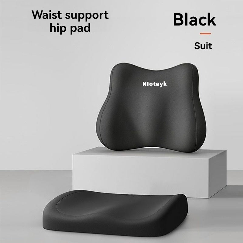 Car Seat Cushion & Lumbar Support Set – Memory Foam Driver Booster Pad for Car & Office Chair, 5 Colors — image 10
