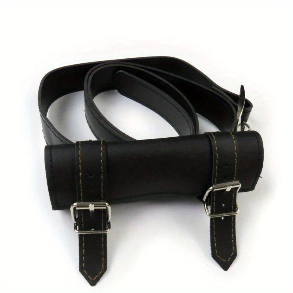 Sword Belt Holster with Dual Buckle Loops in Black or White for Katana-Style Costume Props — image 3