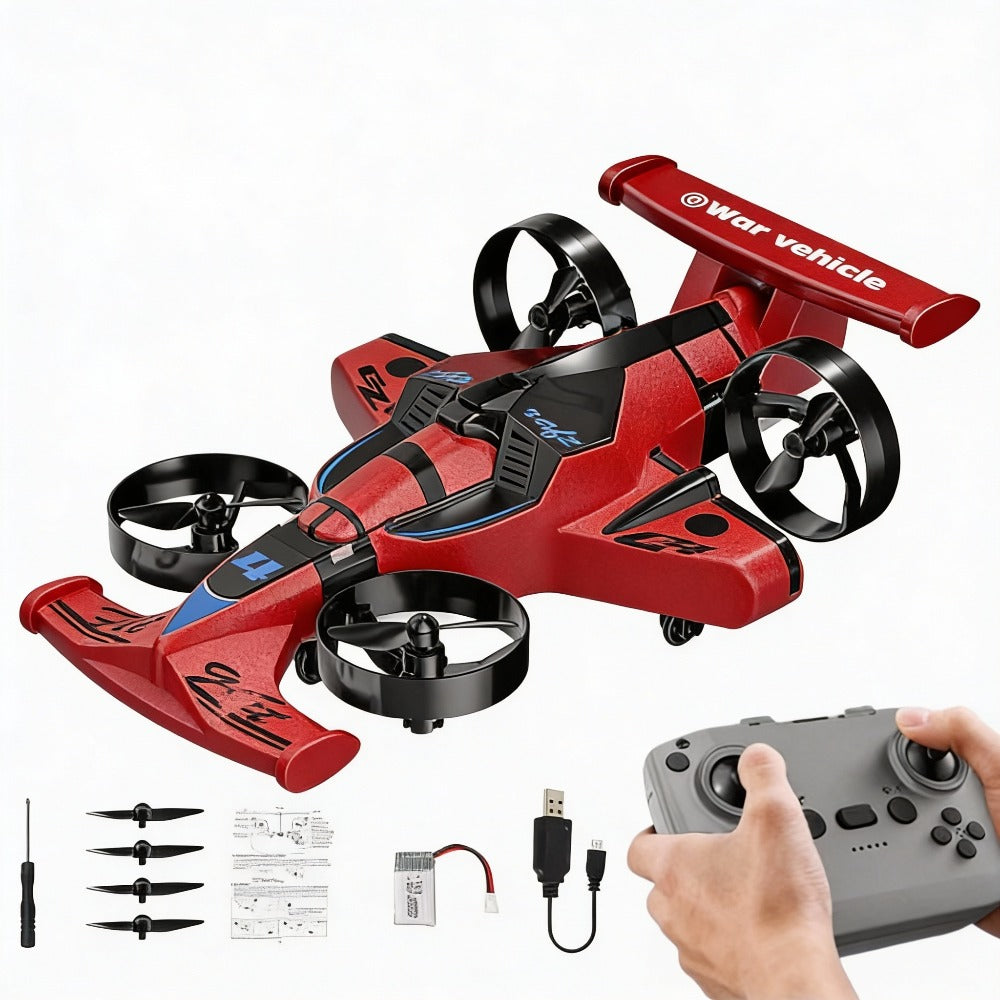 RC Flying Car Drone Combo for Kids with the Listed Color, Size or Set Options for Everyday Use — image 4