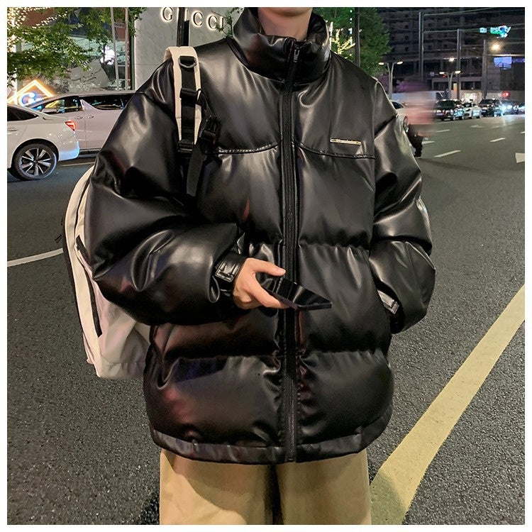 Mens New-Style Thickened Cotton Padded Jacket In American Street Style