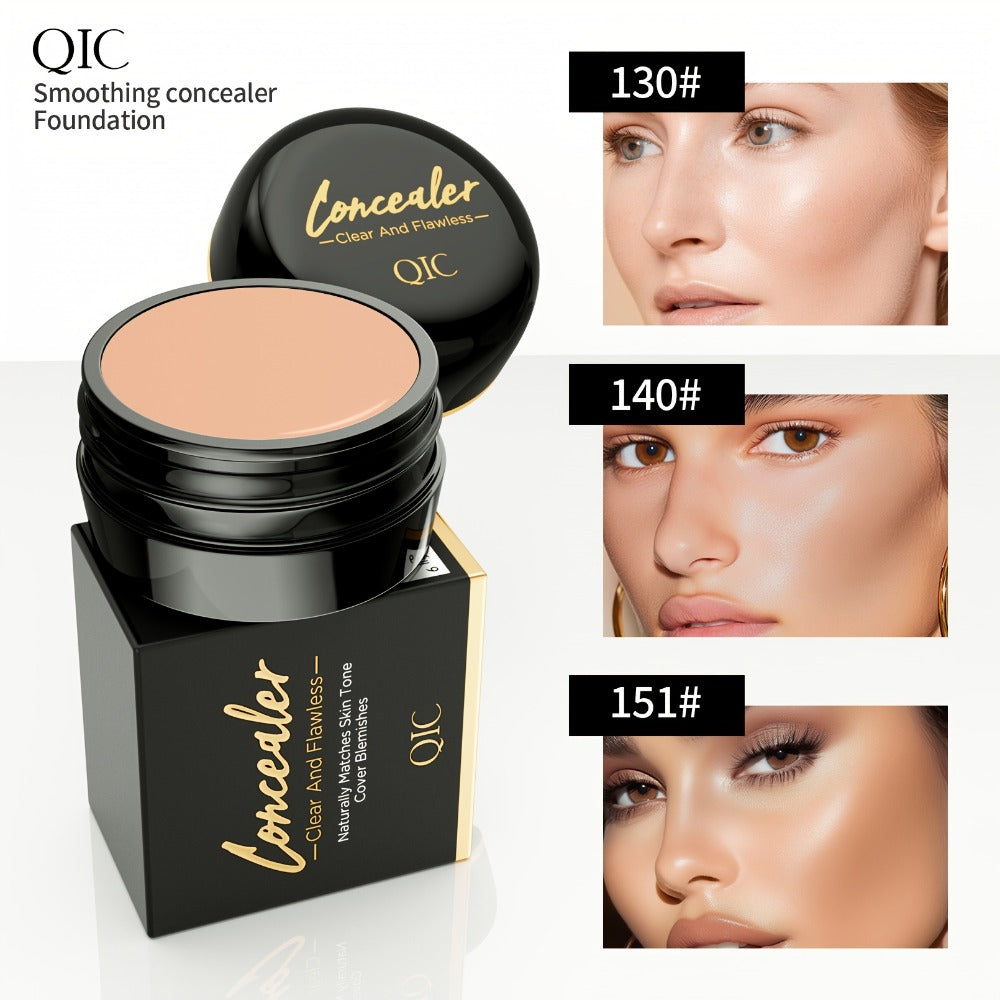 Concealer Cream Set 2pcs Full Coverage – Waterproof Matte Finish, Plant-Based Squalane, Buildable Coverage for Dark Spots — i