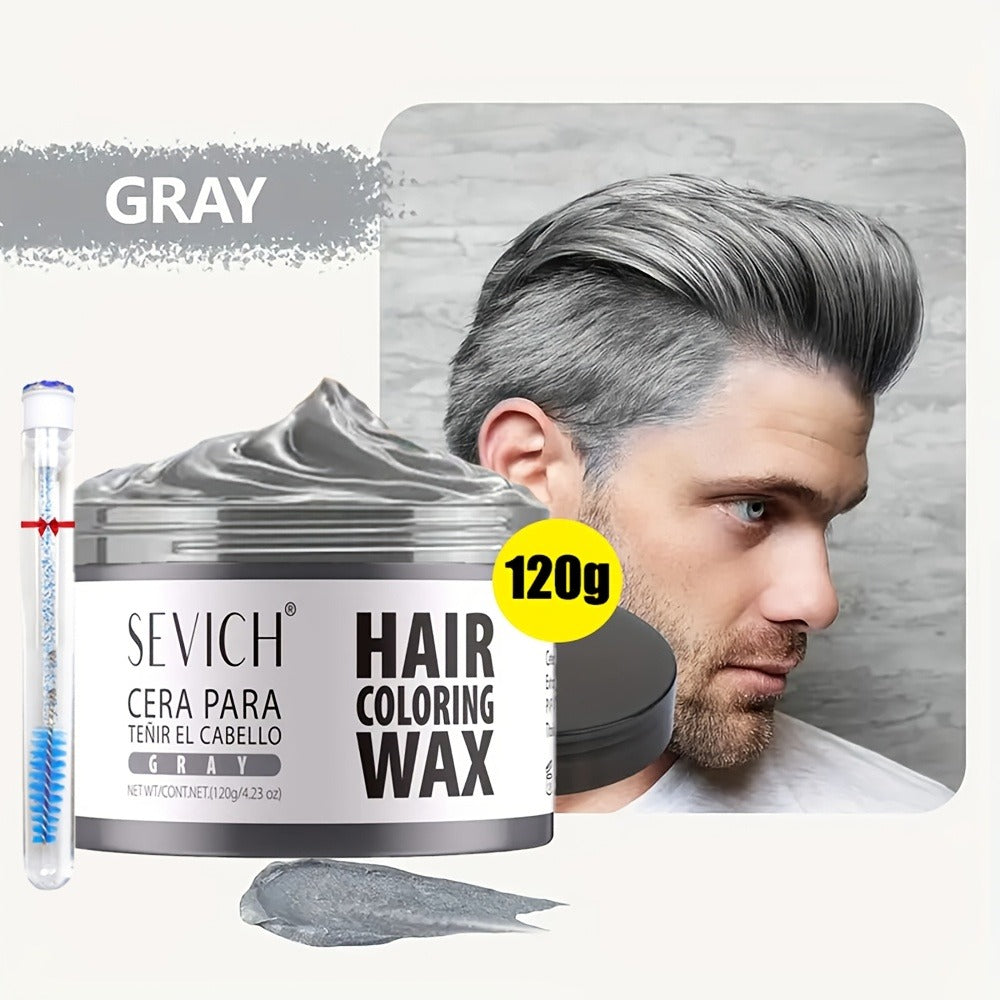 Instant Color Hair Wax 10 Shades – Temporary Hair Dye Wax Strong Hold Styling for Parties, Cosplay, Festivals & Halloween, Ea