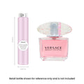 Eau de Toilette Versace Bright Crystal for Women 5ml Travel Spray in Slim Pink Atomizer Tube — image 4