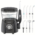 Water Flosser for Teeth & Braces 600ml Large Tank – 10 Adjustable Pressure Levels 8 Nozzles IPX4 Waterproof Professional Oral