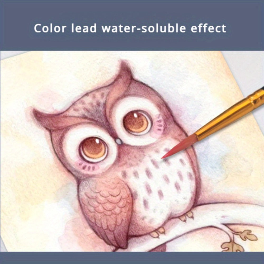 Water Soluble Colored Pencils 12 Colors Set with the Listed Color, Size or Set Options for Everyday Use — image 9