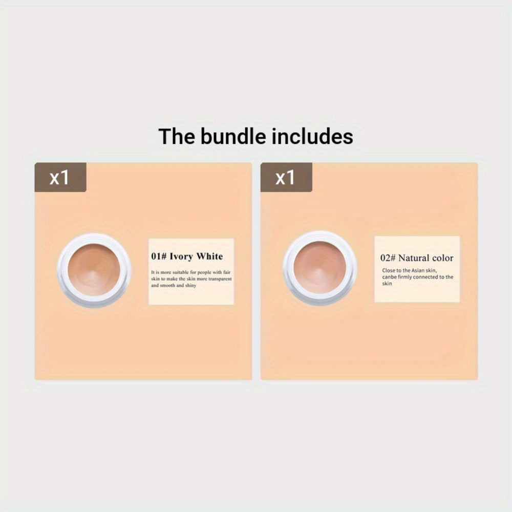 Three-Piece Cream Concealer Pot Set with Style 1, Style 2 and Style 3 Shades for Face Makeup Blending — image 8
