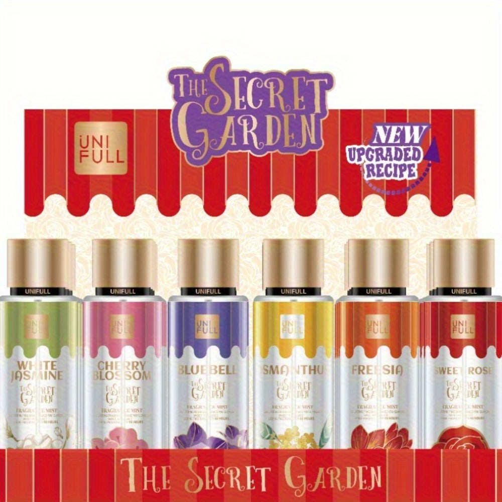 Floral Fruity Eau de Toilette Body Spray for Women 8.4oz – Long-Lasting Hair & Body Mist, 13 Scents Colorful Bottle — image 4