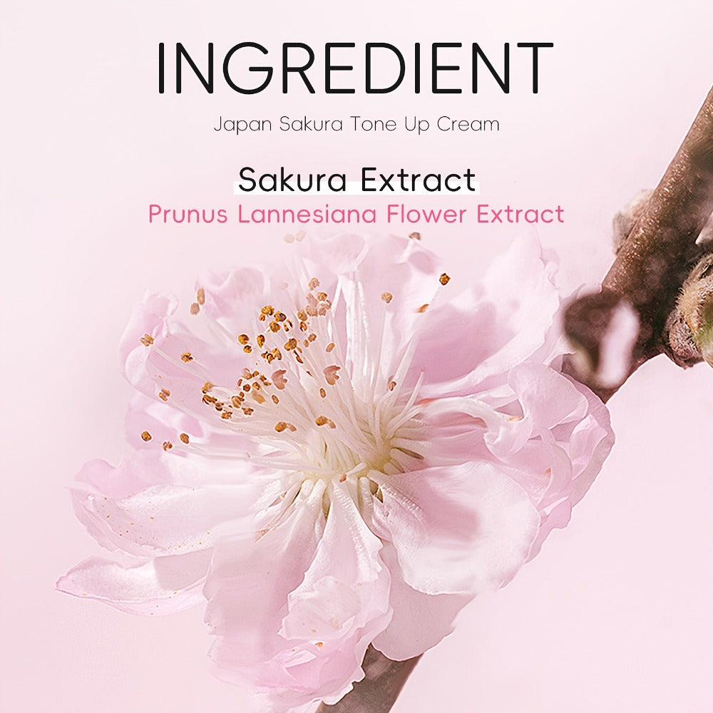 Skincare Set with LAIKOU Label, 10 Sakura Products for Cleanser Serum Cream Mask Lip and Eye Steps — image 9