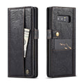 Samsung Note8 crack retro simulation leather flip wallet card Samsung note9 protective cover