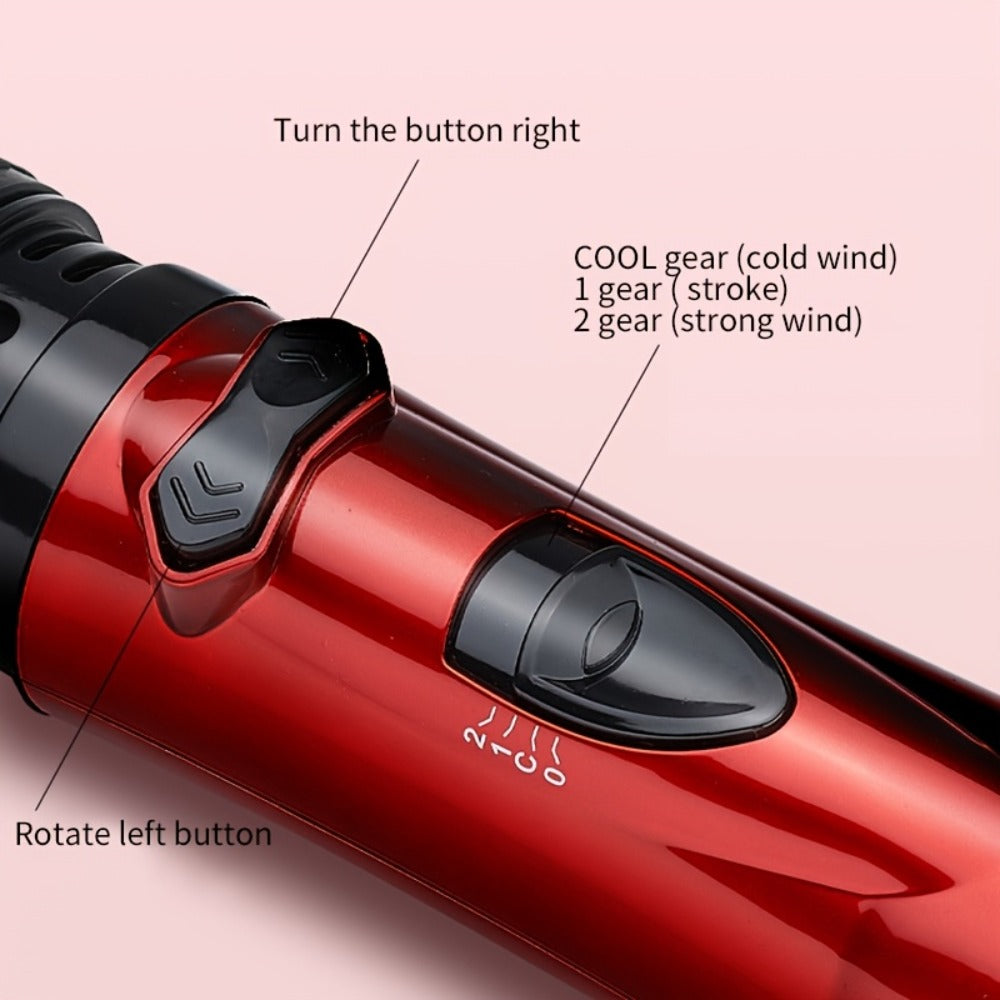 Rotating Hot Air Brush 2-in-1 Auto Curl & Straighten Styling Comb, One-Step Salon Blowout Results at Home — image 15