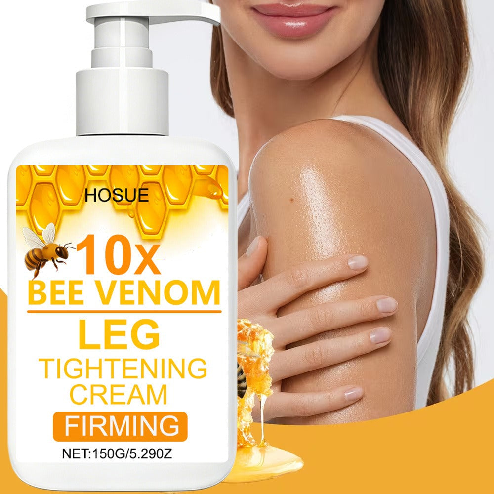 Body Cream HOSUE 150g Pump Bottle with Bee Venom Ingredient Label for Arms, Thighs and Abdomen Application — image 6