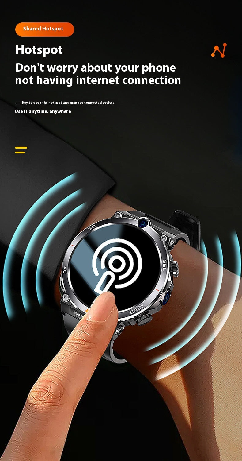 H10 Multi-function Dual Camera Sports Smart Phone Watch