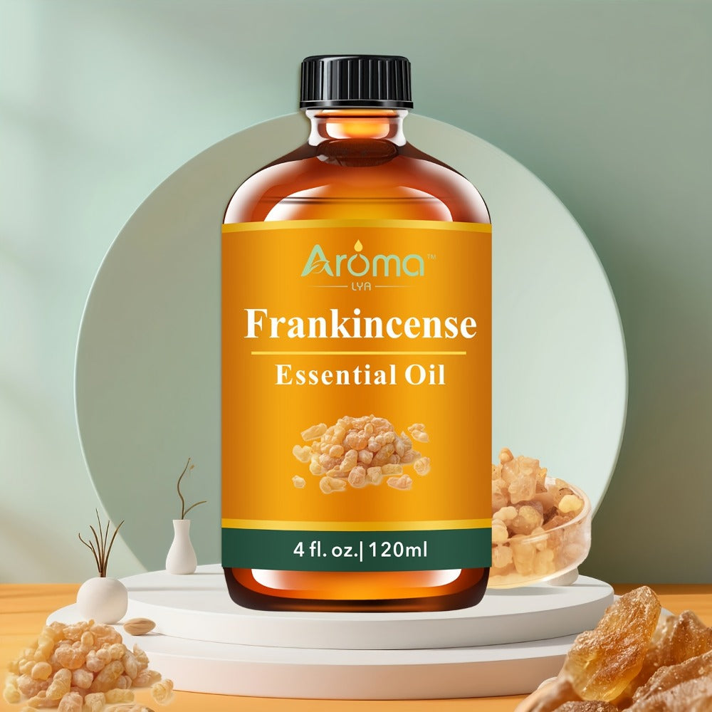 Essential Oil Frankincense 120ml Dropper Bottle with Warm Resinous Scent for Diffuser and Candles — image 3