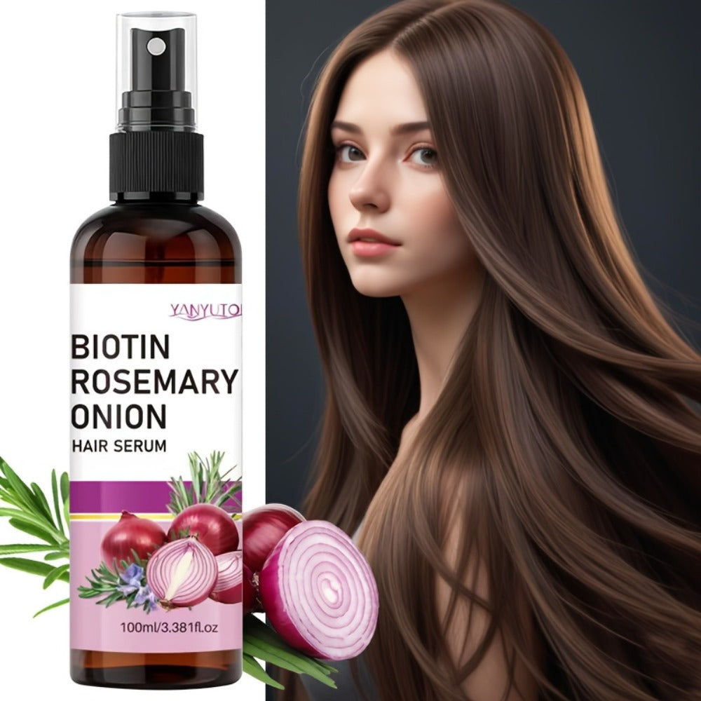 Biotin Rosemary Hair Growth Spray with Onion Extract for Bath Time, Home Spa and Personal Care — image 6