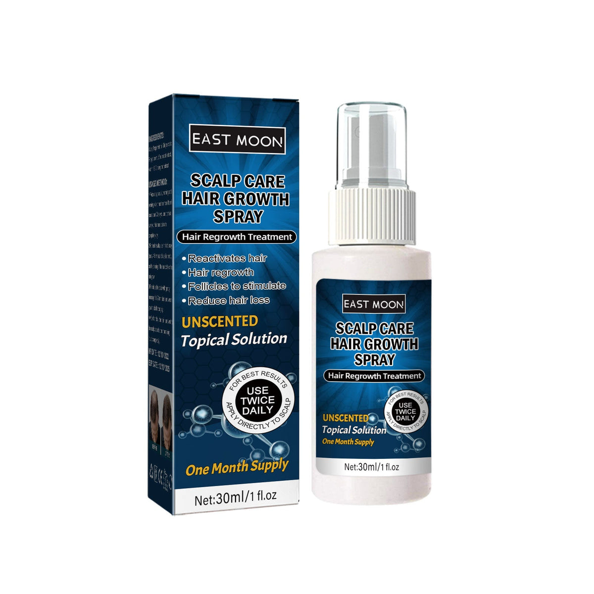 Men's Hair Spray, Dense Hair Solid Hair Hair Line Anti-Drop Treatment Fluid Thick - V.I.P Digital Presence