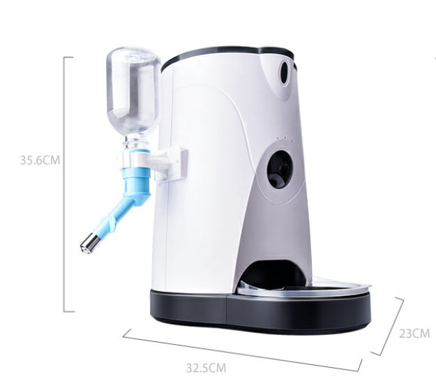 Smart Pet Feeder with Camera - WiFi Automatic Dog Cat Feeder