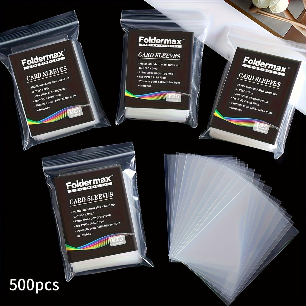 Penny Sleeves for Trading Cards 200/500/1000/2000 Pack – Premium Soft Card Sleeves for Baseball, TCG, Game Cards | Kids & Col