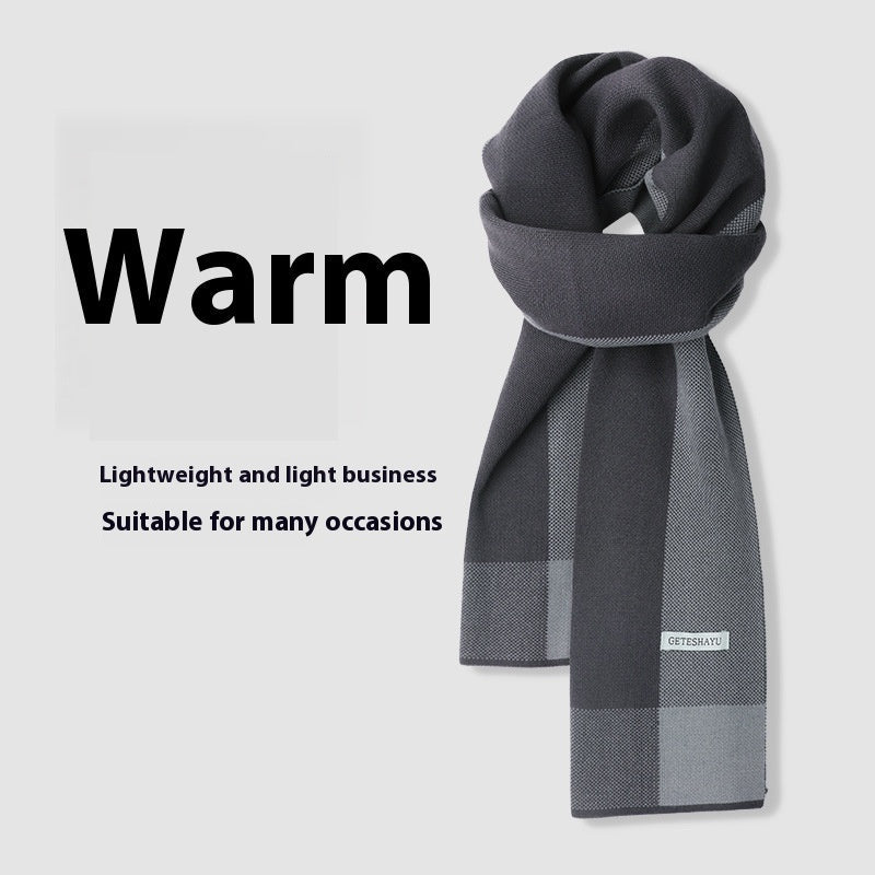 Scarf Winter Men's Outdoor Windproof Neck Protection
