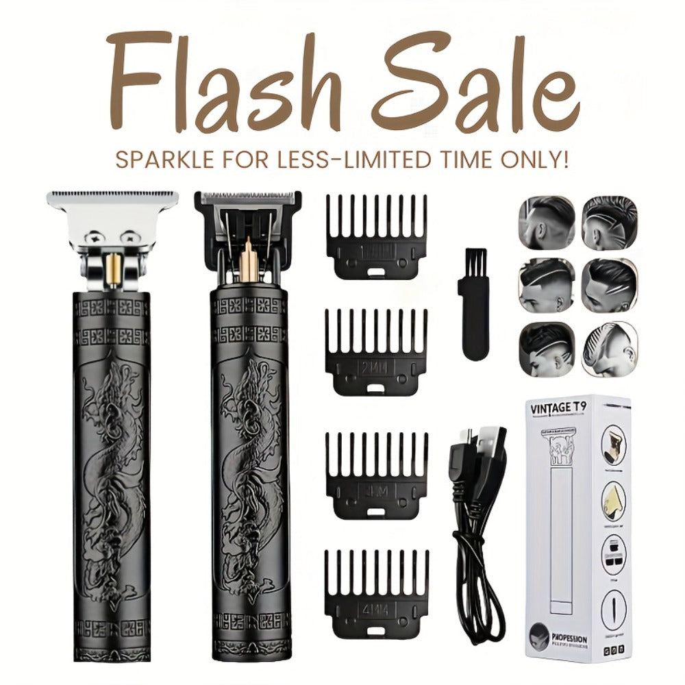 3-in-1 Hair Clipper Grooming Kit for Men – WEEME USB Rechargeable Cordless Beard Trimmer & Body Shaver Set, Home Barber Hair 