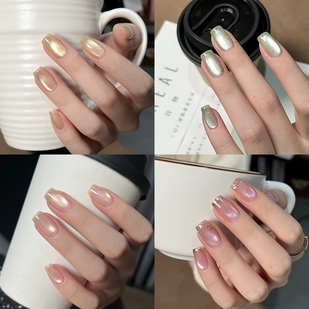 Gel Nail Polish BORN PRETTY 6-Piece Flowing Cat-Eye Set with Six 10ml Magnetic Bottles for Nail Art — image 9
