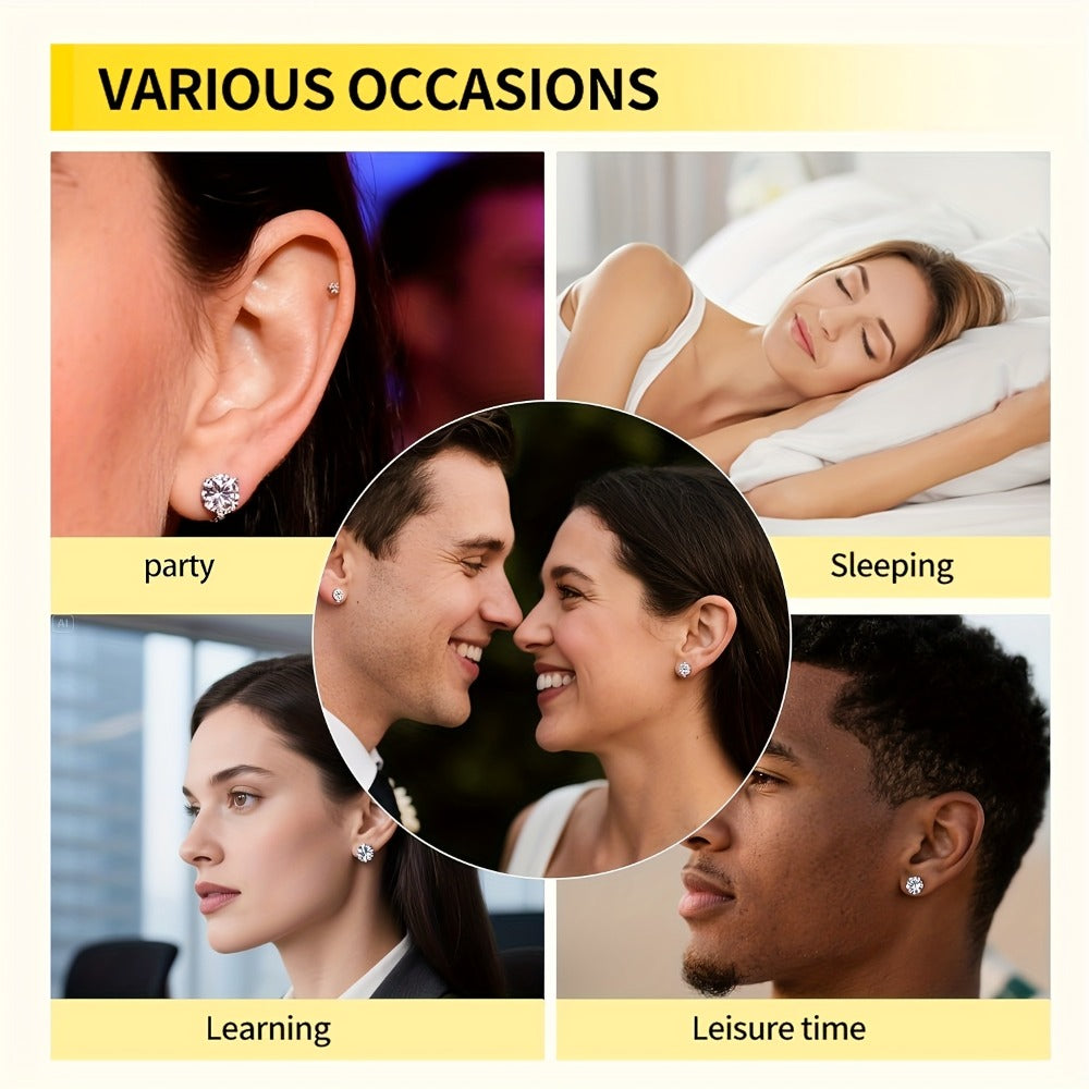 Ear Piercing Kit with 34 Stainless Steel Ear Studs Professional Piercing Gun Safe One-Click for Bath Time, Home Spa and Perso