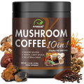 Mushroom Coffee Blend Powder 210g, Instant Coffee with Lion's Mane, Reishi, Cordyceps, Chaga & Chanterelle — image 17