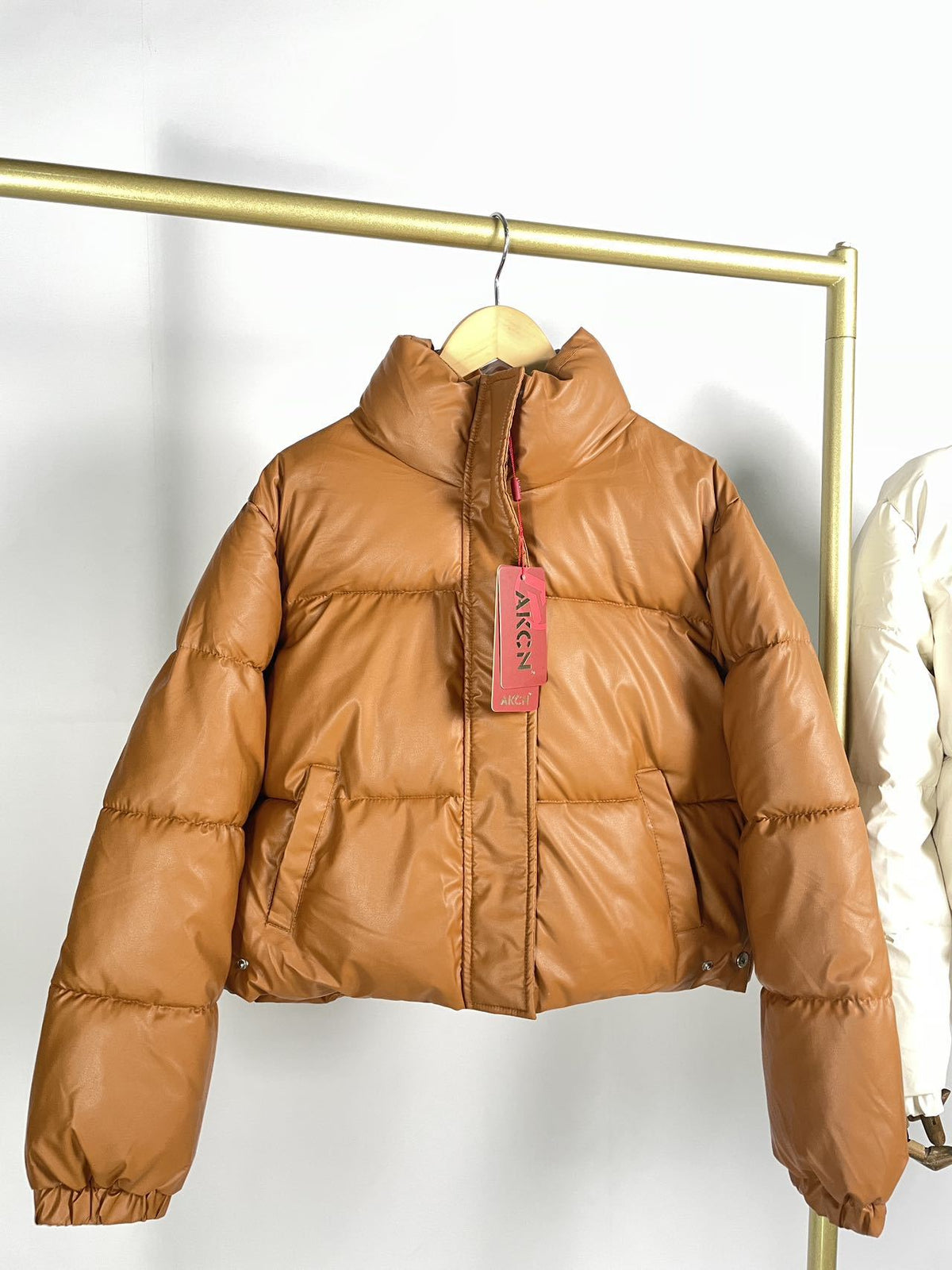 Candy Color Short Cotton Coat Jacket Women