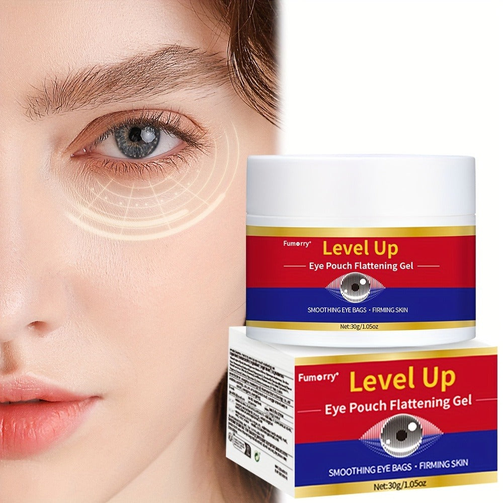 Level Up 30g Eye Cream Gel in a Wide Cosmetic Jar with Smooth Applicator-Style Container Design — image 13