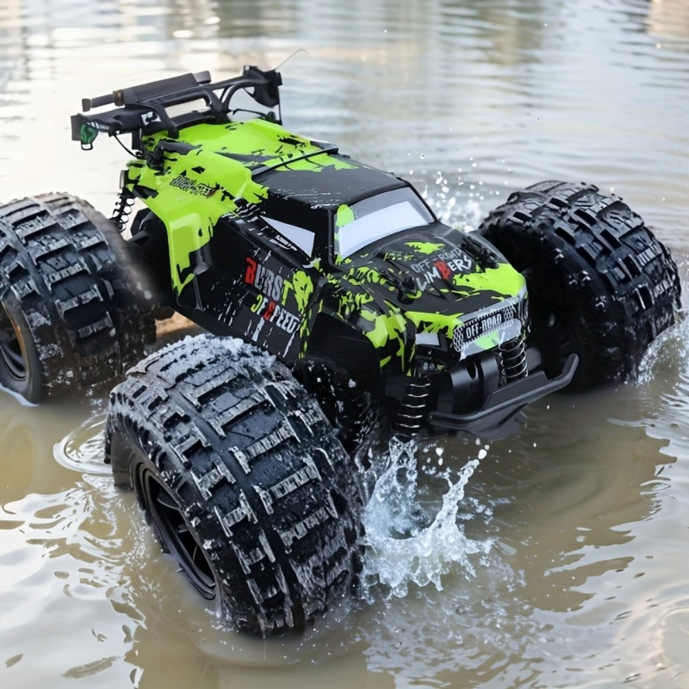 Remote Control Car, 4WD Climbing and Drift Truck with Full-Proportional Control, Mixed Color Body and Large Tires — image 9