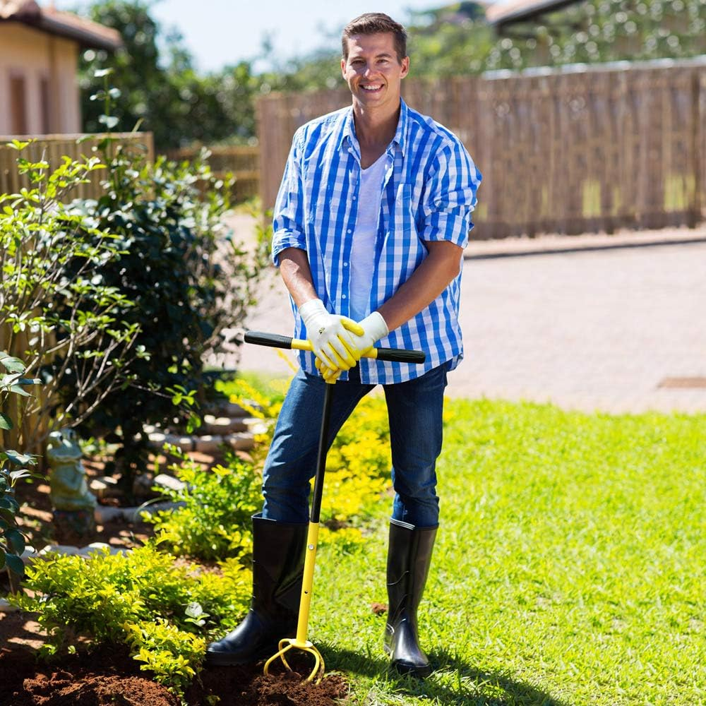 Garden Claw Twist Tiller Manual Steel Cultivator & Soil Loosener, Hand Tiller Lawn Aerator for Garden Bed, Plant Box — image 