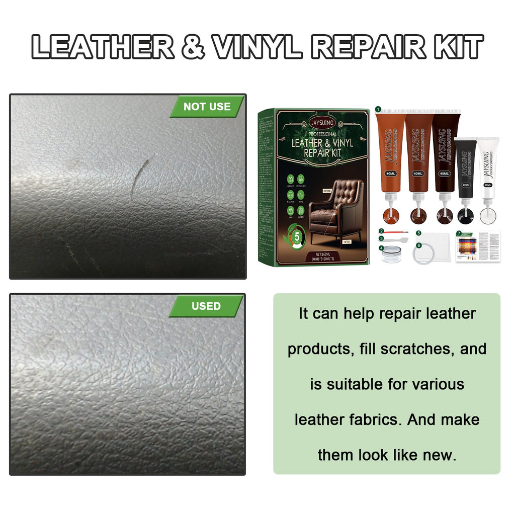 Furniture Leather Restoration Kit, Furniture Sofa Leather Bag Renovation Anti-Cracking Maintenance Care