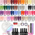 61-Piece Gel Nail Polish Kit with UV LED Lamp, 40 Color Bottles, Base and Top Coats and Manicure Tools — image 11