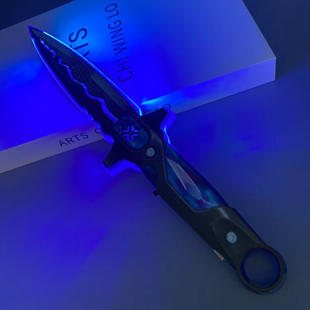 LED Light-Up Katana Toy Sword, Anime Cosplay Prop for Kids & Teens, Glowing Samurai Ninja Sword, Halloween Party Photo Prop —