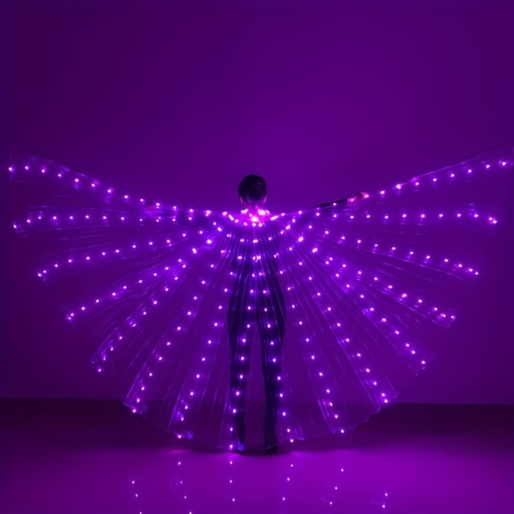 LED Feather Dance Costume Glowing Luminous with the Listed Color, Size or Set Options for Everyday Use — image 14