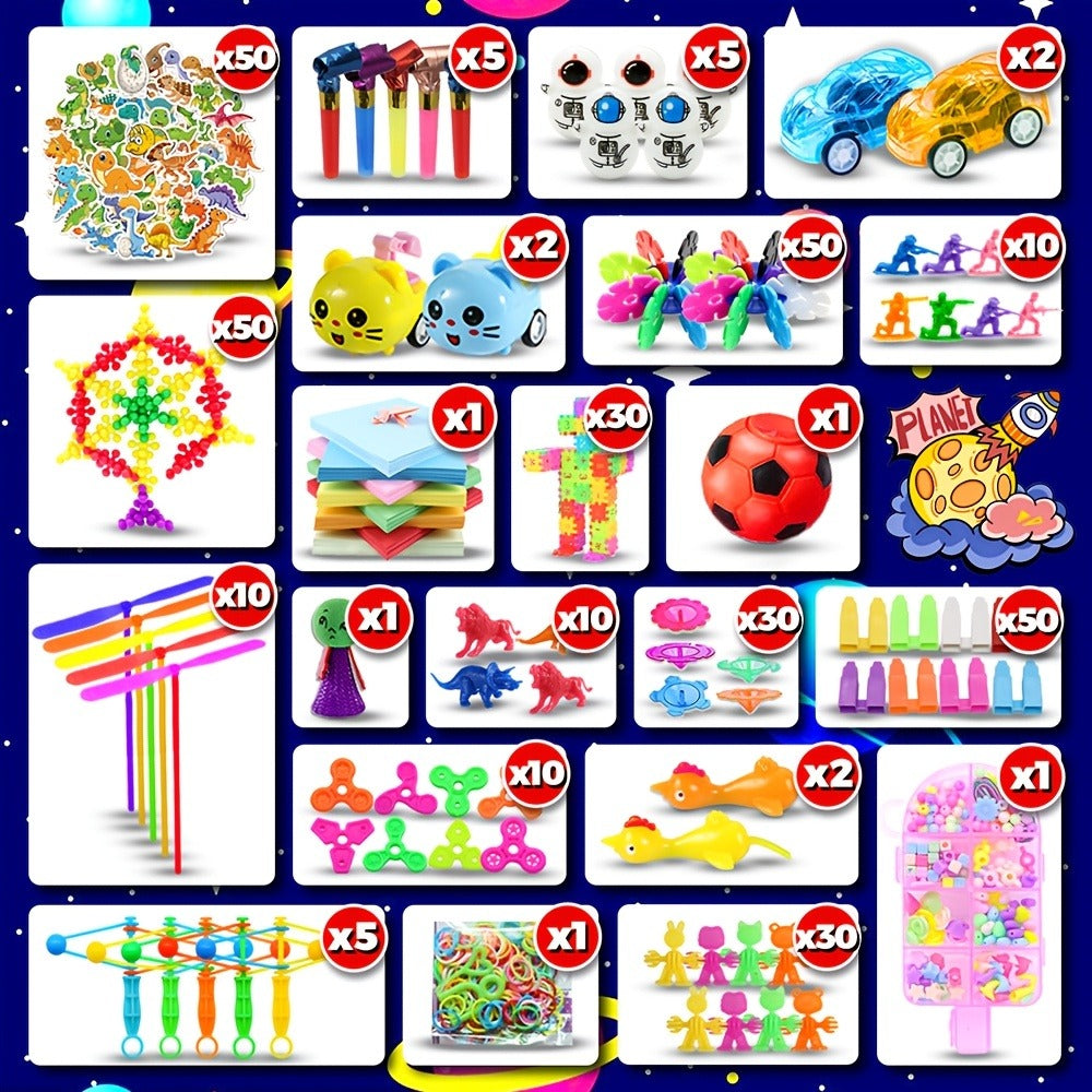 Party Favors Mixed Novelty and Fidget Assortment, 600-Piece Multicolor Set for Large Events — image 8
