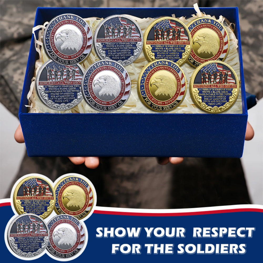 Military Challenge Coins 48 Pack Gold & Silver – Christian Prayer Commemorative Metal Coins for Church Events, Veteran Apprec