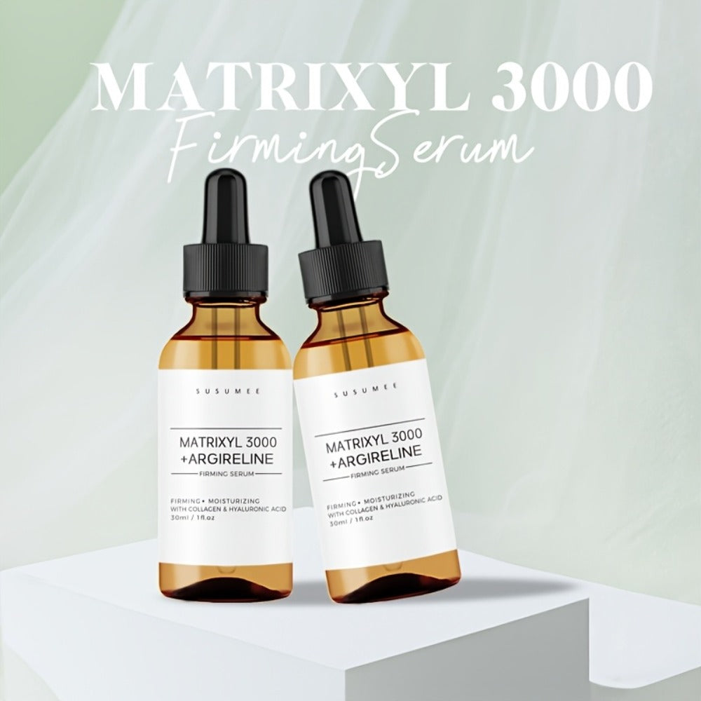 Face Serum with Matrixyl 3000, Argireline, Collagen and Hyaluronic Acid in a 30ml Amber Dropper Bottle — image 6