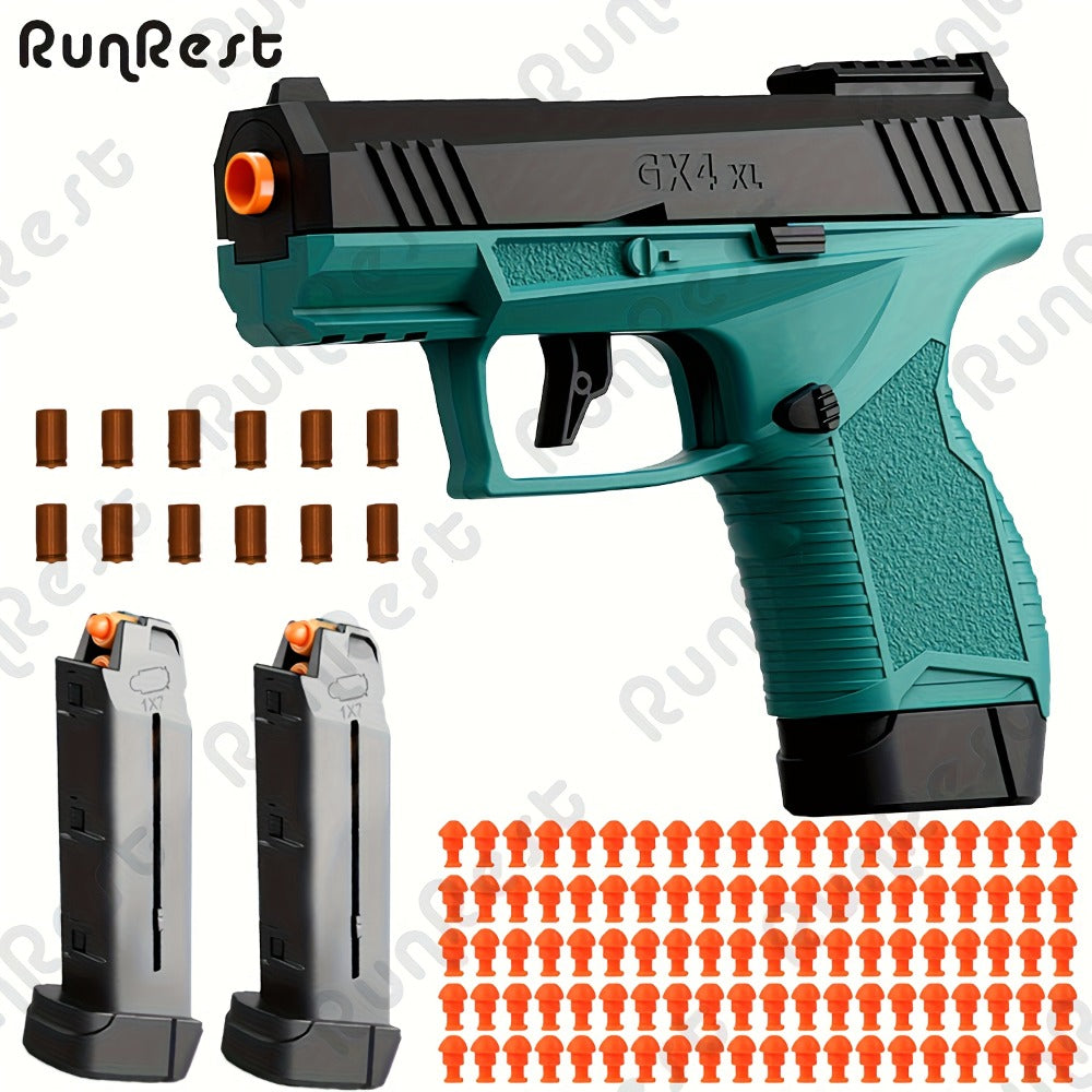 Bullet Toy Gun with Jumping Shell & 2 Magazines with the Listed Color, Size or Set Options for Everyday Use — image 5