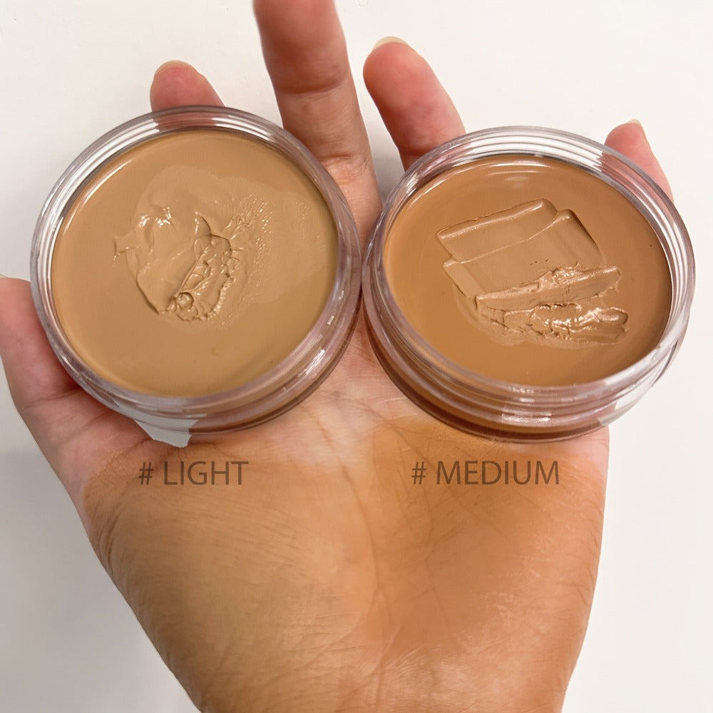 Velvet-Look Cream Foundation in 0.7 oz Round Jar with Six Shade Options from Light to Deep — image 20