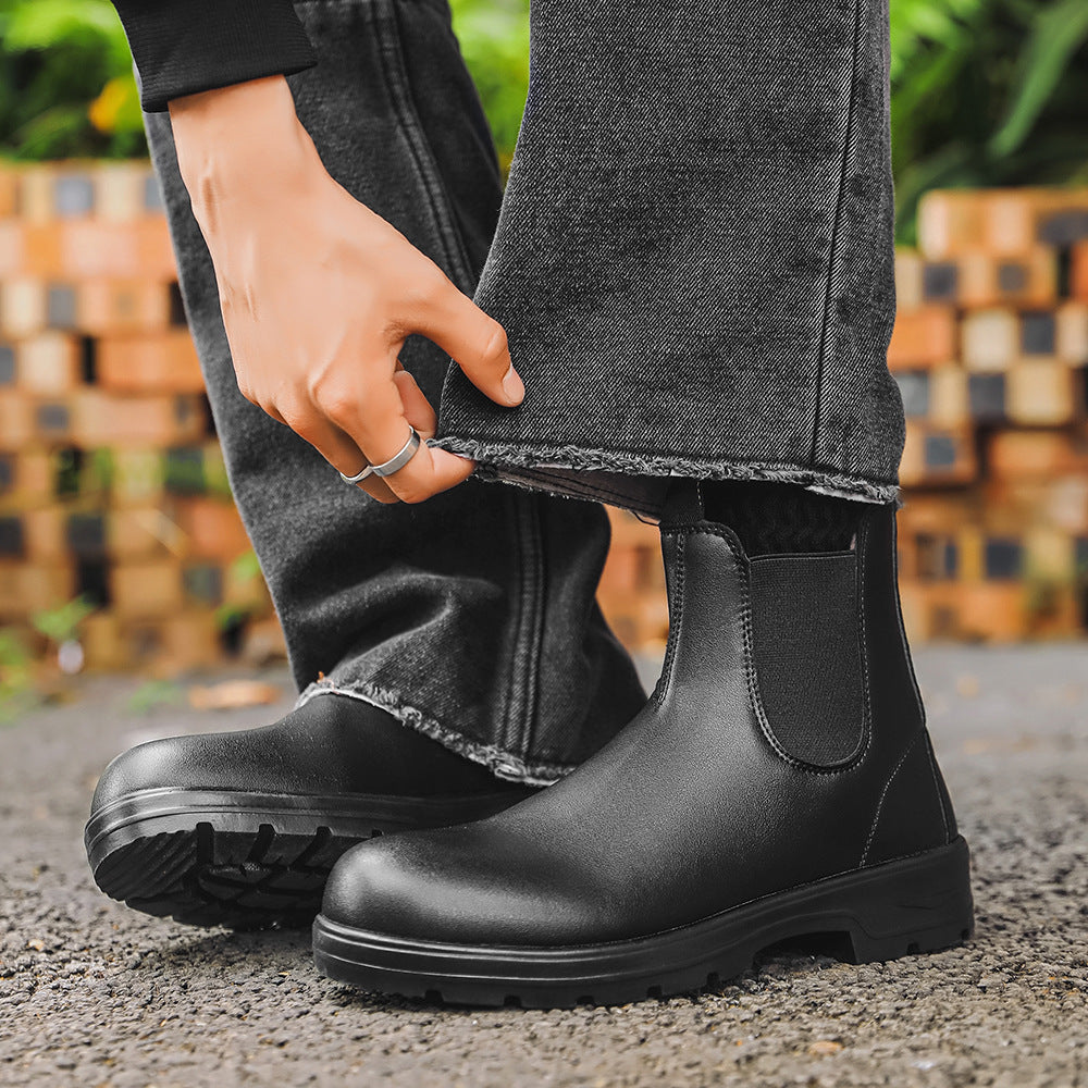 Chelsea Men's Leather Boots