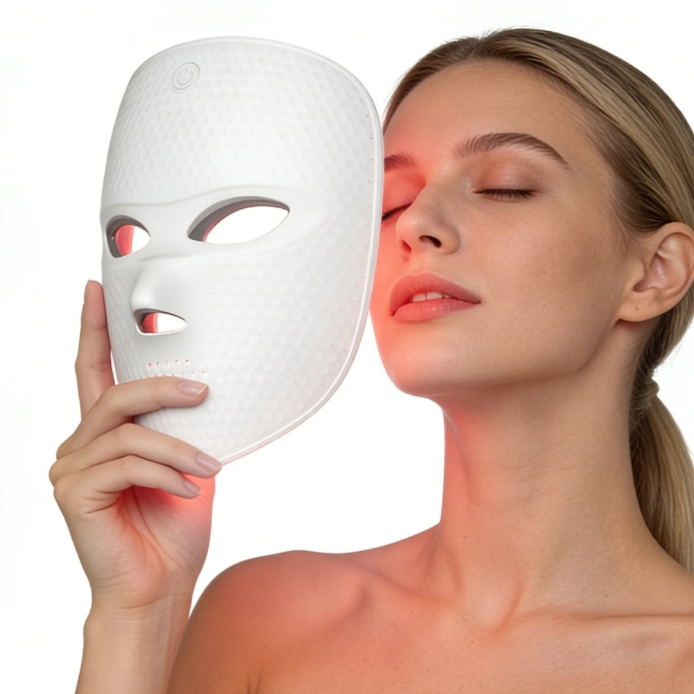 7 Color Photon LED Facial Device for Bath Time, Home Spa and Personal Care, with the Listed Configuration — image 5