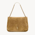 Saint Laurent Jamie 4.3 Women's Solid Color Logo Chain Suede Handbag Shoulder Bag Crossbody Bag Bags #78112
