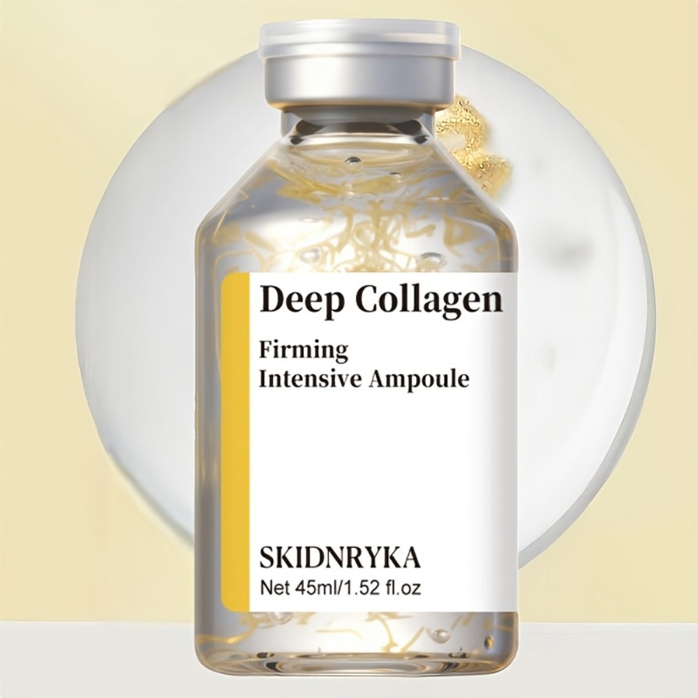 Face Serum SKINDRYKA Collagen, Hyaluronic Acid and Niacinamide in a 1.52oz Glass Dropper Bottle — image 10