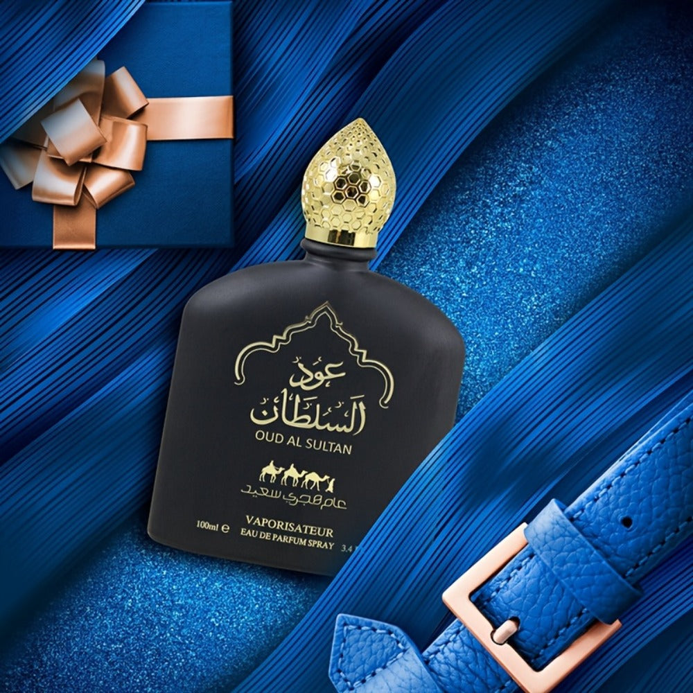 Men's Cologne Arabic Dubai Oud Eau de Parfum, Woody Floral Fruity Fragrance 3.38 oz, Middle Eastern Scent for Date Night — im