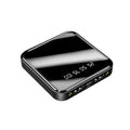Mini Power Bank 20000 MAh Portable Mirror Digital Display Power Bank