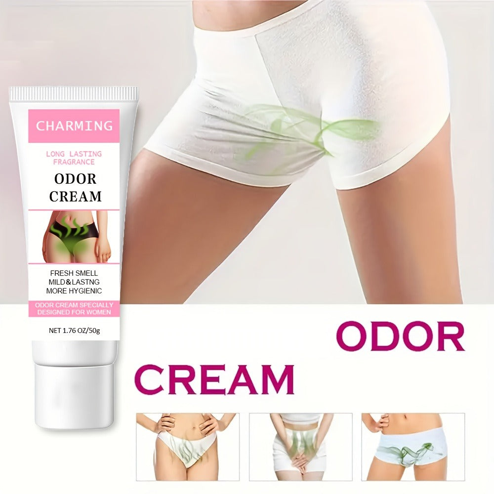 Deodorant Cream for Women Moisturizing Long-Lasting Anti-Odor Private Parts Gentle Skin-Friendly Fresh Scent All-Day Freshnes