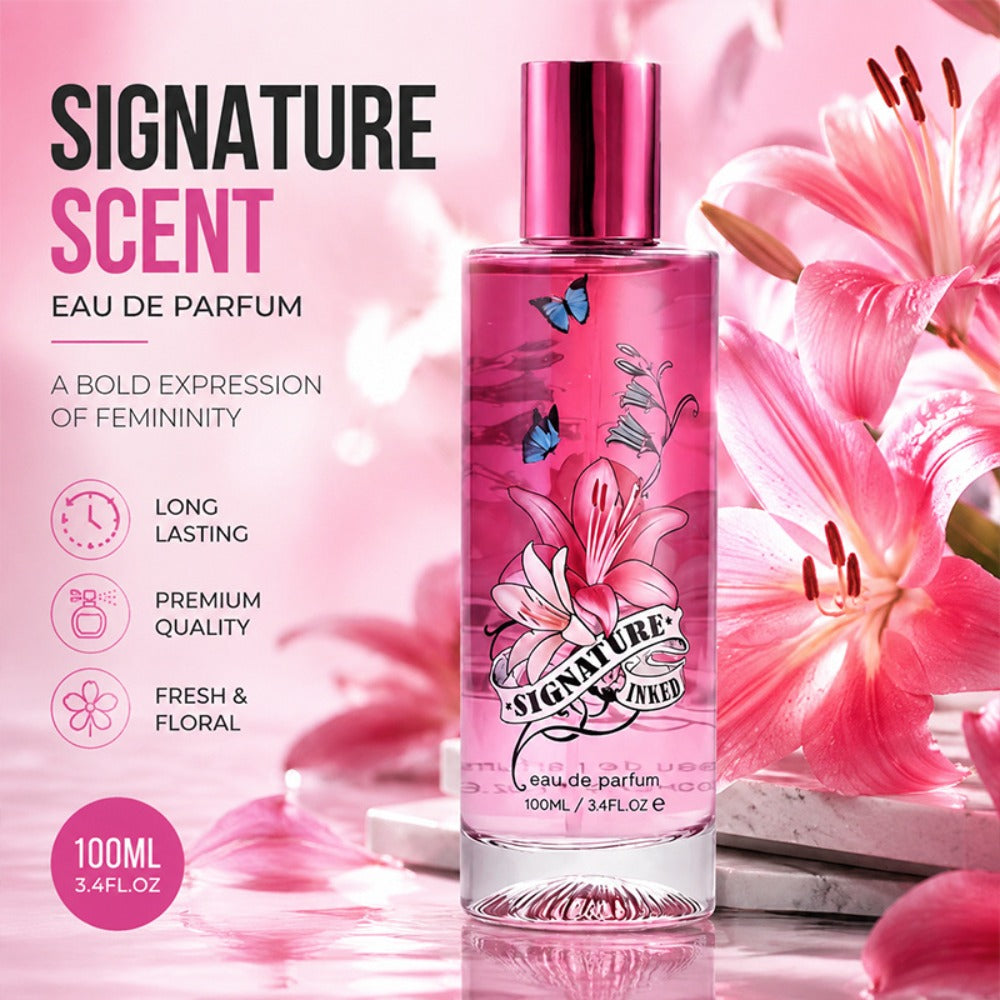 Eau de Parfum Fruity Collection for Women 100ml in Pink Bottles with 4-Note Source Profile — image 13